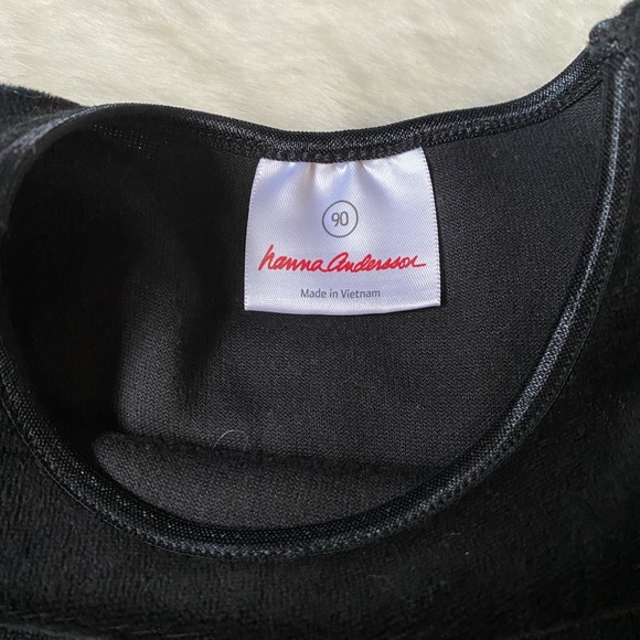 Hanna Andersson Velour Dress Size 90. Quality/heavy feel. EUC. - Picture 3 of 5